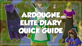 Ardougne Elite Diary Quick Guide - Old School Runescape/OSRS