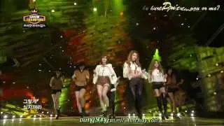 [Vietsub+Engsub]Brown eyed girls - Kill Bill, 브라운아이드걸스 - 킬빌 live Show Champion 20130731