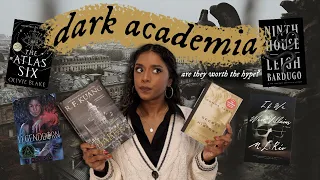 ranking & reading 6 popular dark academia books 🖤☕️🕯📚 | babel, ninth house, secret history & more