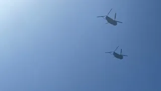 2022 Panama City Beach - Chinook Helicopter flyby