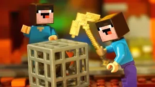 Wellcome to HELL - LEGO Minecraft Noobik - Stop Motion Animation