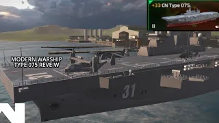 Modern Warship Type 075 Review The New Helicarrier on Tier 2