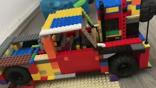 Lego vacuum power Ute goes boom 💥