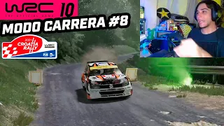 WRC 10 - Empezamos el MODO CARRERA #8 💪💪💪 | nos ficha un equipo de WRC2 | Camino a PILOTO del WRC