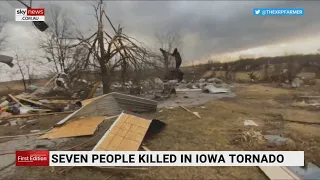 Several people killed in Iowa tornado