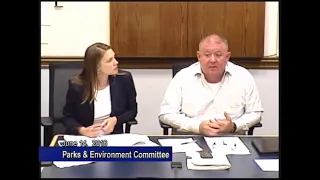 Parks & Environment Committee June 14, 2018