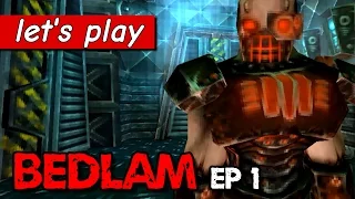 Press V to salute?! | Let's Play Bedlam ep 1 | Early access PC gameplay