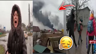 Russian Attack Ukraine War Sad Moments 😭 😭 | Ukraine People Sad Video 😓 | #russiaukrainewar | #news