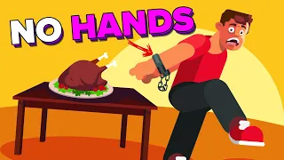 Can't Use Hands For 72 Hours - Funny Challenge