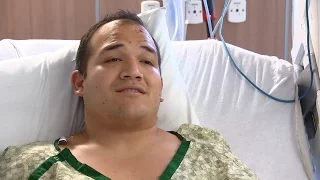 "I'm not a hero": Injured firefighter who evacuated buildings before NW Portland explosion