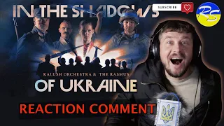 Kalush Orchestra & The Rasmus - In The Shadows of Ukraine 🇺🇦 Перша Реакція Аналіз #reaction #review