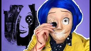 CORALINE MEETS THE OTHER MOTHER MAKEUP TUTORIAL!