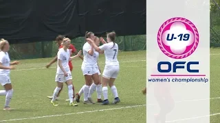 HIGHLIGHTS: Tahiti v New Zealand - OFC U-19 WOMEN'S CHAMPIONSHIP 2019