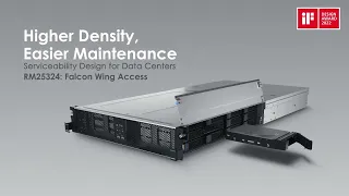 2022 iF Design Award｜CHENBRO RM25324 : Dual-load ultra-dense high-density storage chassis