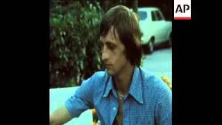 SYND 17-8-73 AJAX AMSTERDAM PLAYER, JOHANN CRUYFF, TRANSFERED TO BARCELONA FOR 6 MILLION GUILDER