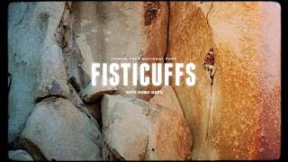 Hobo Greg climbs Fisticuffs in Joshua Tree National Park