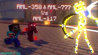 AML-358 & AML-777 vs AML-117 | Minecraft Animation #358and777