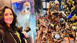 TRANSWORLD HALLOWEEN & Attractions Show 2024!🎃 My FIRST TIME! Amazing & GIGANTIC Haunt Tradeshow!