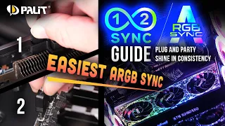 Palit One Two Sync | ARGB Sync Feature for GeForce RTX 4090, RTX 4080 GPU