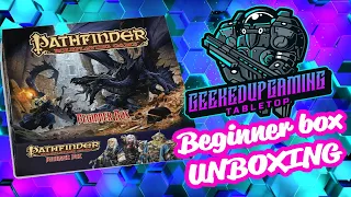 Pathfinder RPG Beginner box RPG / UNBOXING / @PaizoInc