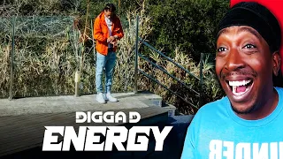 American Reacts To Digga D - Energy (Official Video)