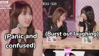 nayeon was *too innocent* for this, then there's jeongyeon
