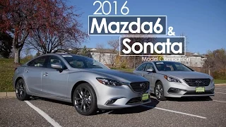 Hyundai Sonata | Mazda6 | 2016 Model Comparison