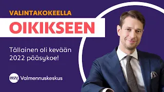 Oikeustieteen pääsykoe 2022 | Nämä asiat piti osata!