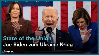 State Of The Union | US-Präsident Joe Biden zur Lage der Nation vor beiden Kammern des US-Kongresses