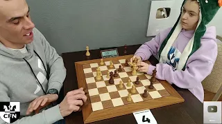 G. Sakhvadze (2045) vs Pinkamena (1606). Chess Fight Night. CFN. Blitz