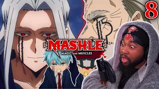 MASH BURNEDEAD AND THE TALL TOWER | Mashle Season 2 Episode 8 Reaction | BABIES ON THE BATTLEFIELD!😱