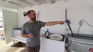 An Efficient Wash Station for Small Vegetable Farm