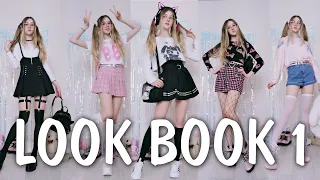 МОЙ ГАРДЕРОБ: одежда в стиле АНИМЕ, Kawaii, E-Girl / Look Book №1