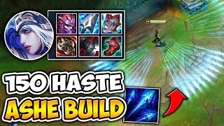 The Most ANNOYING Ashe Build Ever Created (150 Ability Haste Spam Bot)