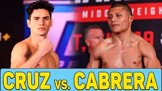 Isaac Cruz vs Giovanni Cabrera