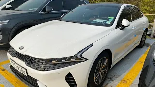 Kia K5 Hybrid 2021 модельный . Обзор на южнокорейском аукционе . Из Кореи в Украину .