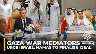 Egypt, Qatar, US urge Israel, Hamas to finalise Gaza truce deal