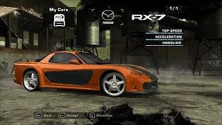 NFSMW: Better KIT05 for RX7 (Veilside Fortune Kit)