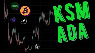 📚 БИТКОИН  📚 ПРОГНОЗ BTC / KSM / XCH / MNT / KLAY / ADA