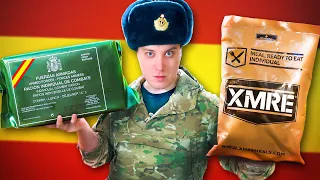 Паёк Испании ПРОТИВ MRE США! Какой ИРП лучше?