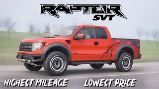 Daily Driving the Cheapest and Highest Mileage Ford Raptor in the WORLD