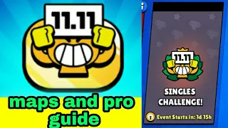 singles challenge maps and pro guide confirmed 11.11 challenge (single challenge) brawl stars