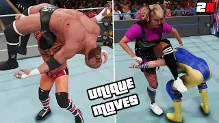 15 Unused moves that can be used as a finisher in wwe 2k games