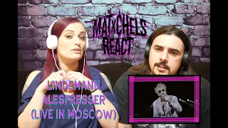 Lindemann - Allesfresser (Live in Moscow) First Time React / Review