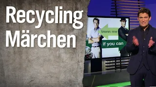 Christian Ehring: Das Märchen vom Recycling | extra 3 | NDR