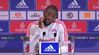 "Des changements positifs à l'intérieur du Groupe" Karl Toko Ekambi Conférence de Presse  Lens - OL