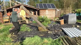 Off grid cabin life living the dream in scotland, steady away..kinfolk