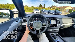 New Volvo XC90 Recharge 2021 Test Drive POV