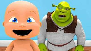 Baby Meets SHREK!