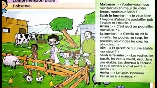 #المستوى_الثاني activités orales , mes amis les animaux page 60